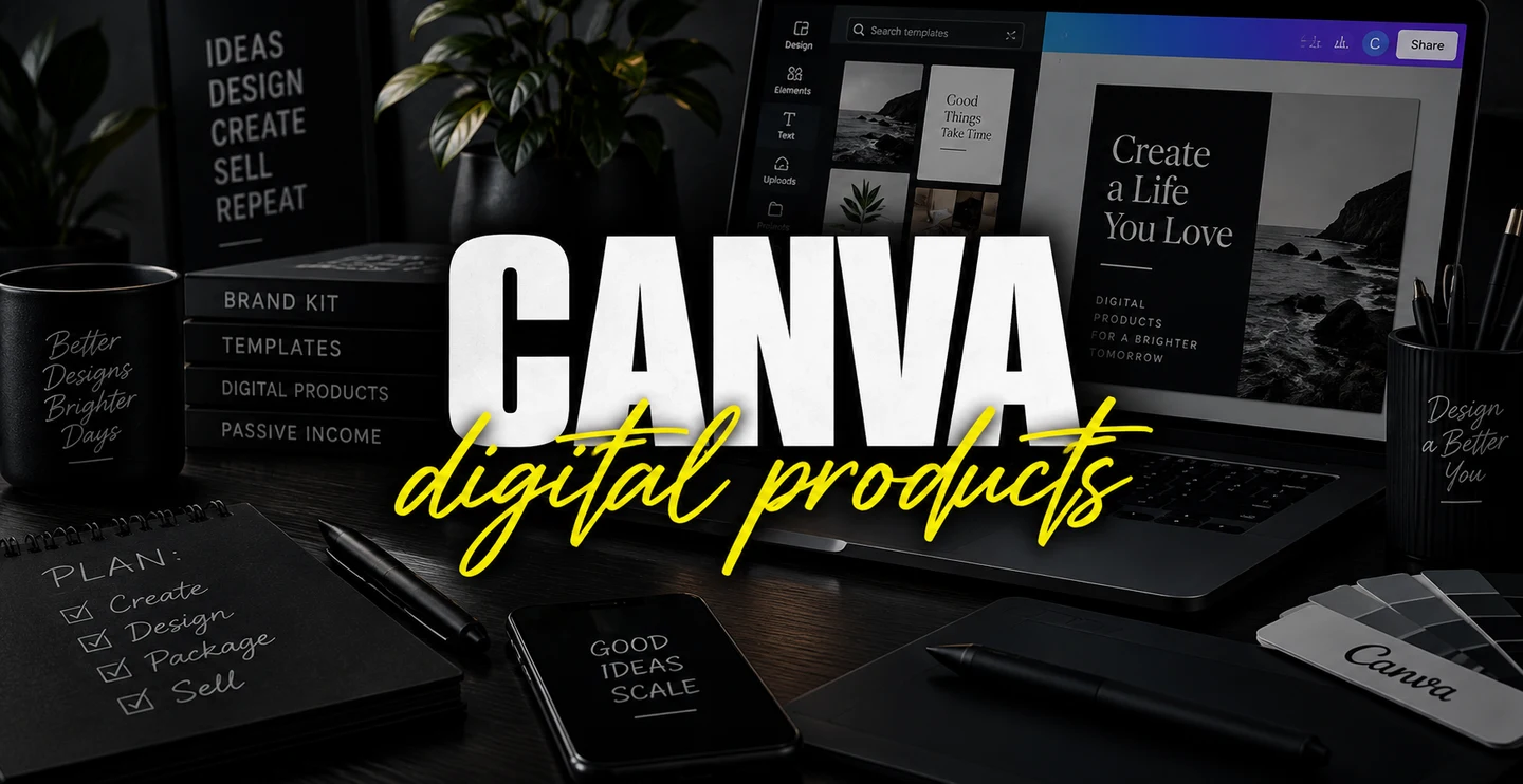 Creating with Canva course cover